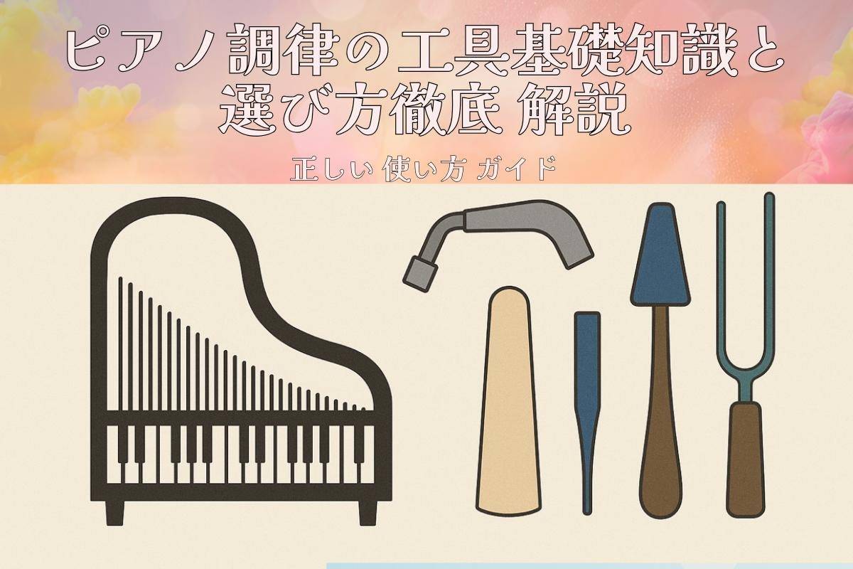 ピアノ調律の工具基礎知識と選び方徹底解説｜正しい使い方ガイド
